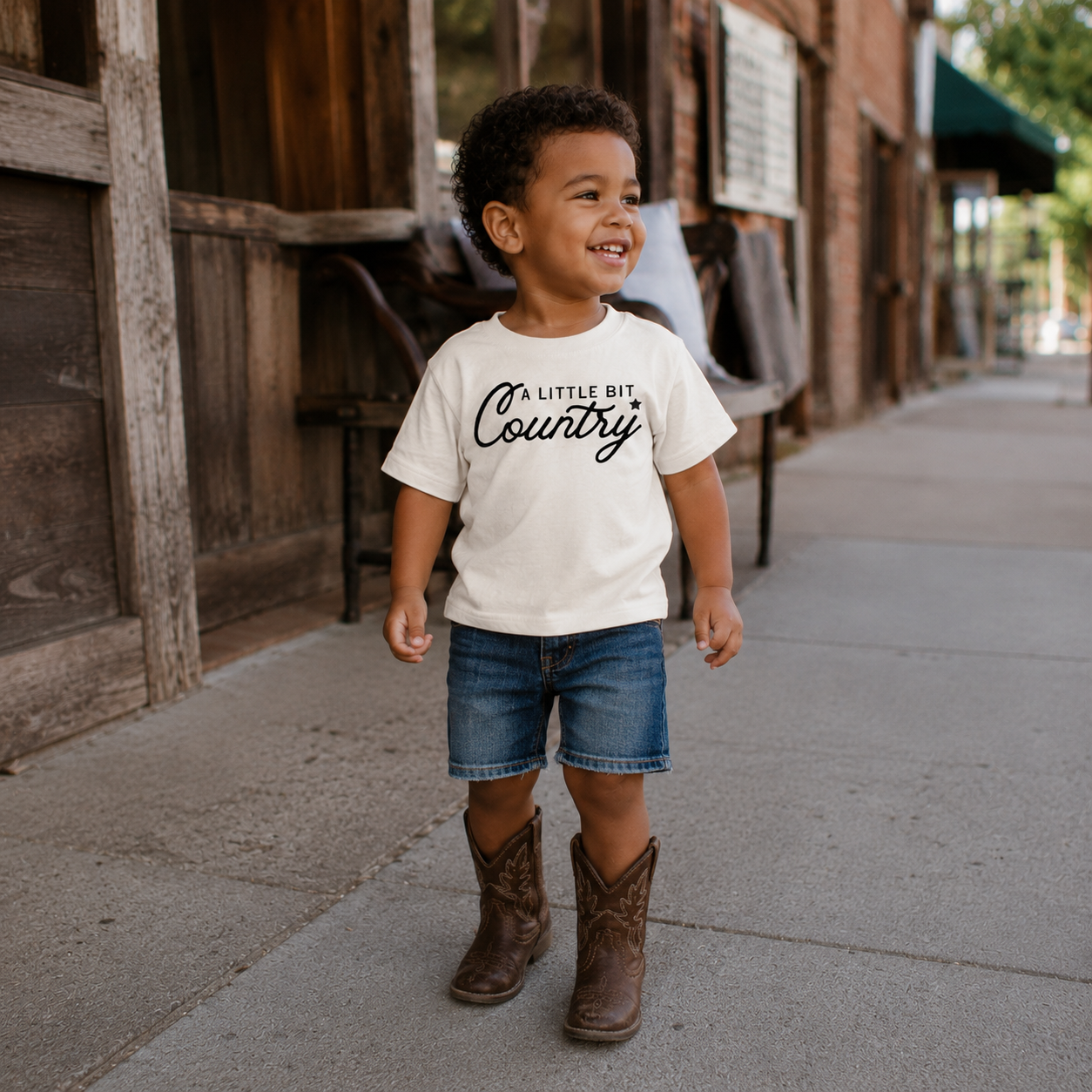 A Little Bit Country Kids Tee SBG Co.