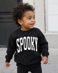 SPOOKY Varsity Kids Sweatshirt SBG Co.