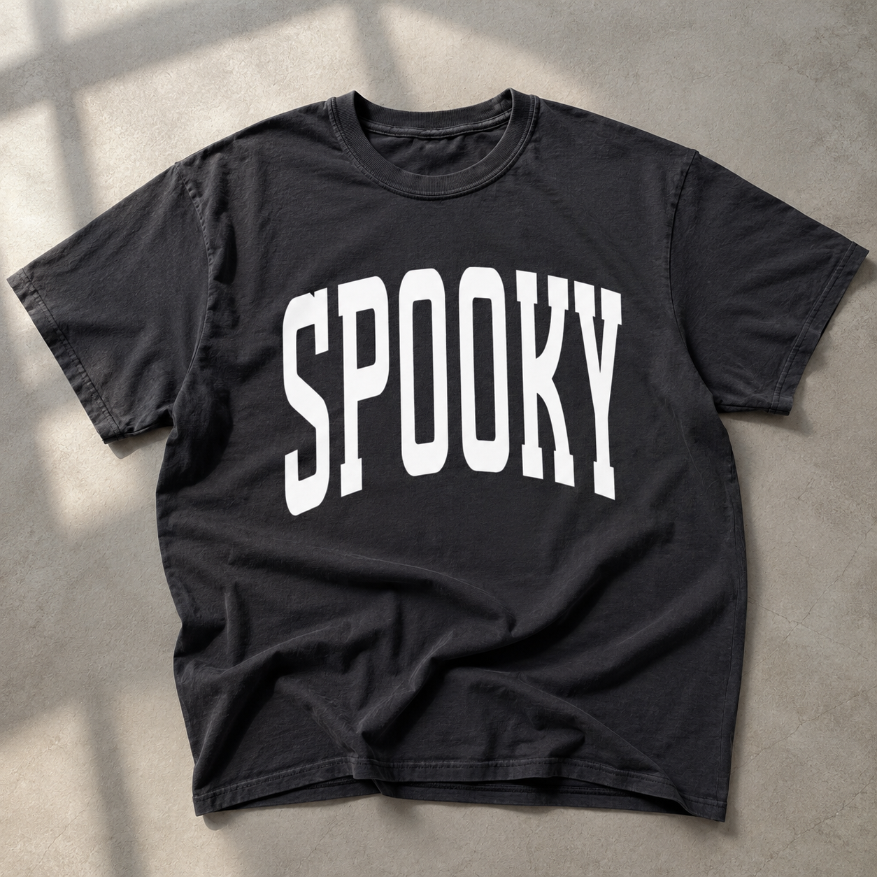 SPOOKY Varsity Adult Tee/Sweatshirt SBG Co.