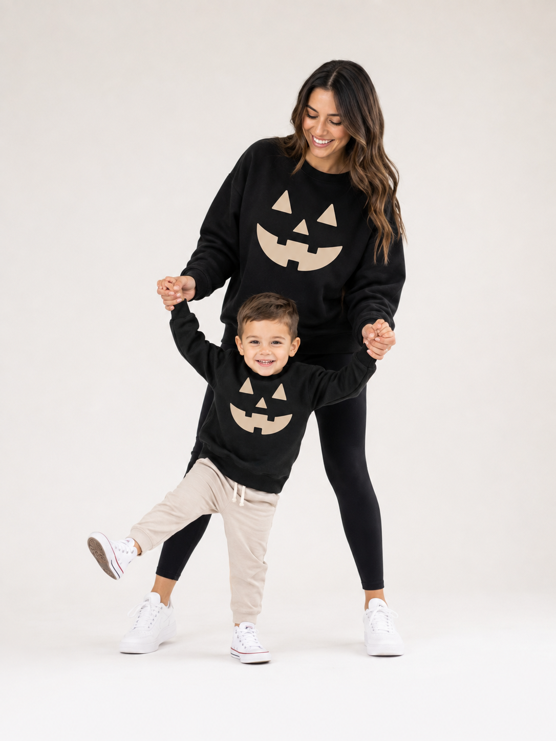 Neutral Jack-O-Lantern Adult Sweatshirt - (See Matching Kids version!) SBG Co.