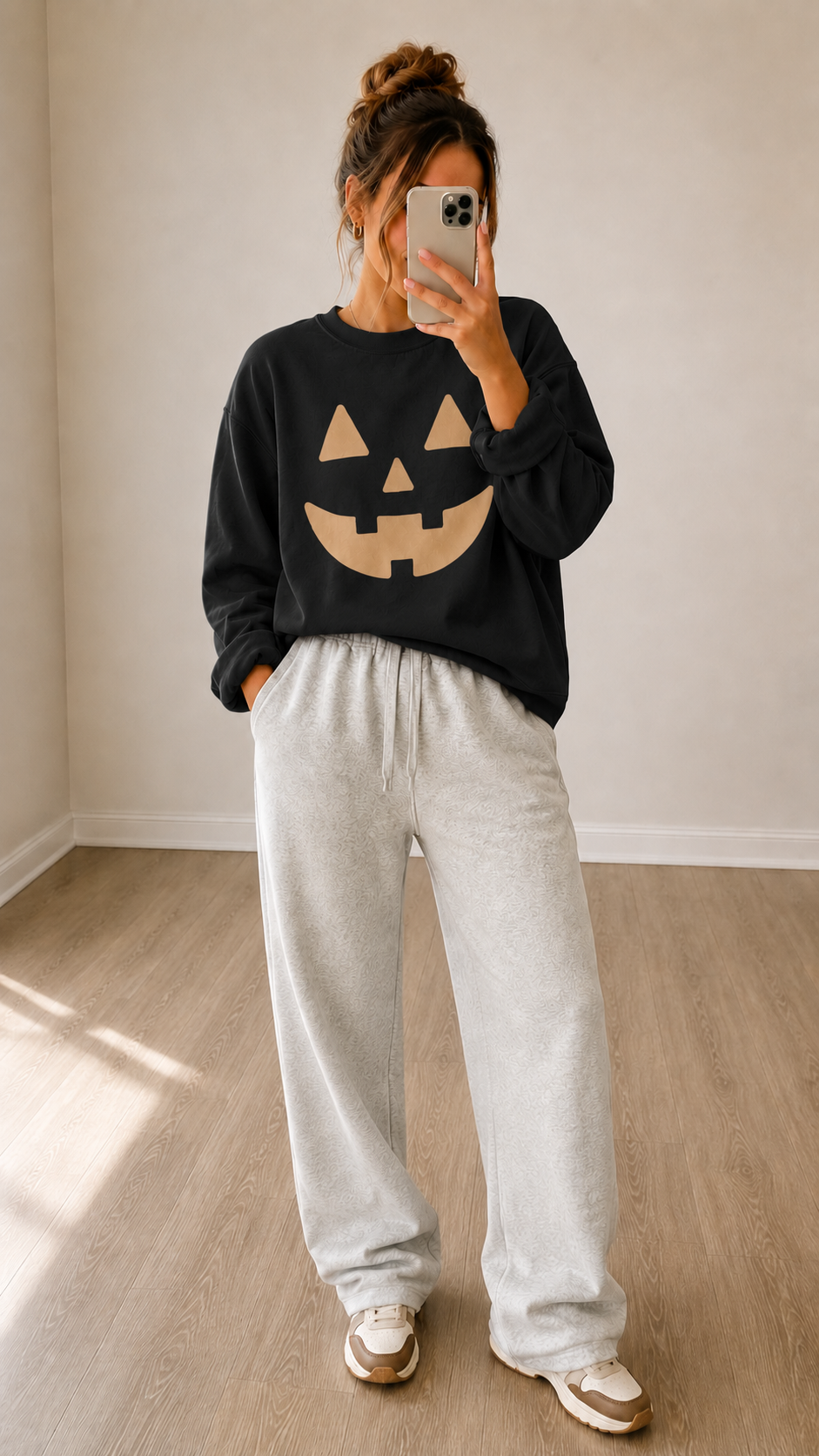 Neutral Jack-O-Lantern Pullover SBG Co.