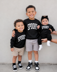 SPOOKY Varsity Kids Sweatshirt SBG Co.