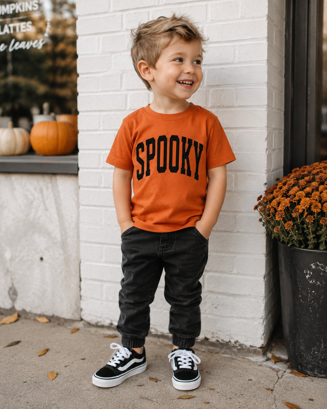 SPOOKY Varsity Kids Tee SBG Co.