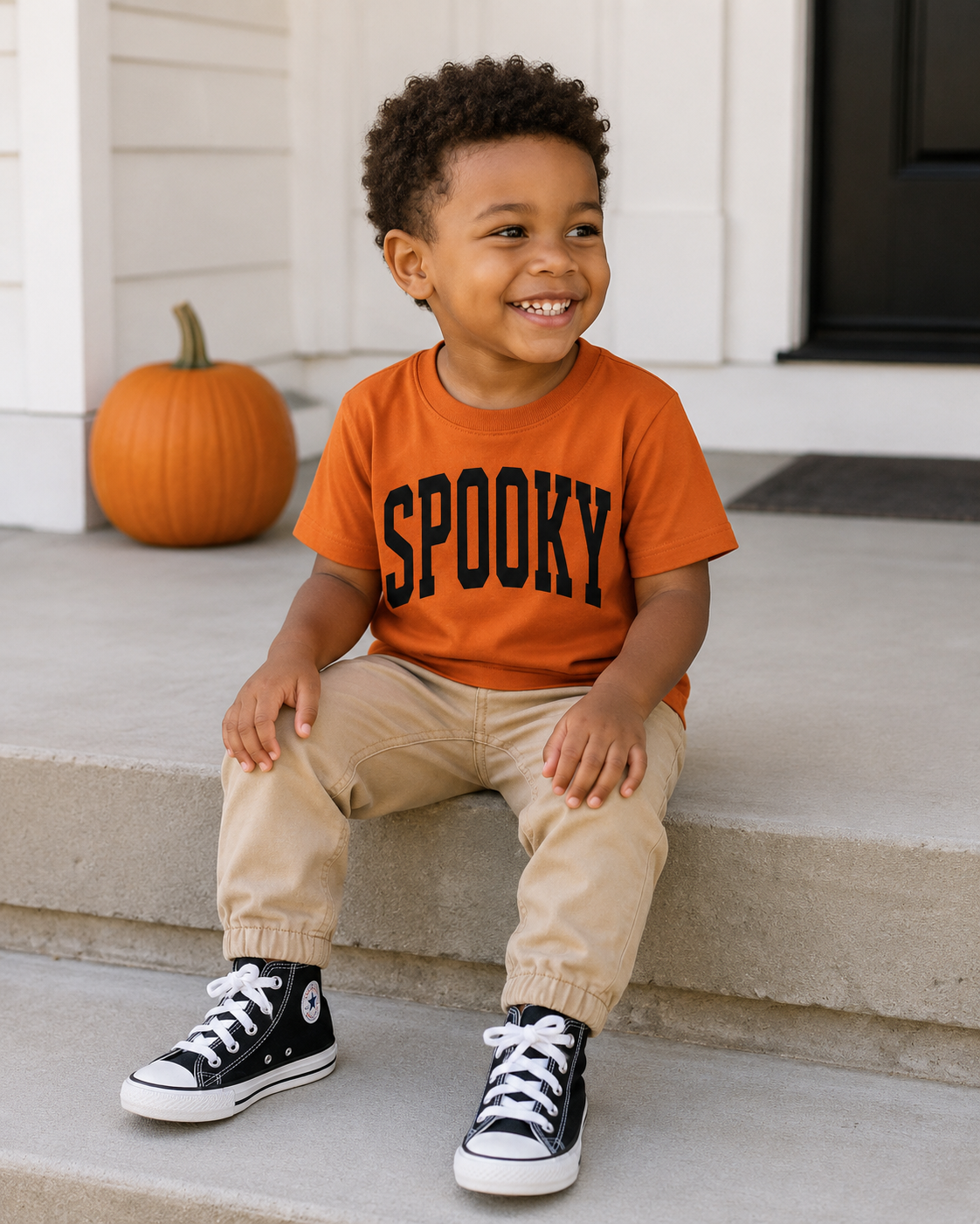 SPOOKY Varsity Kids Tee SBG Co.