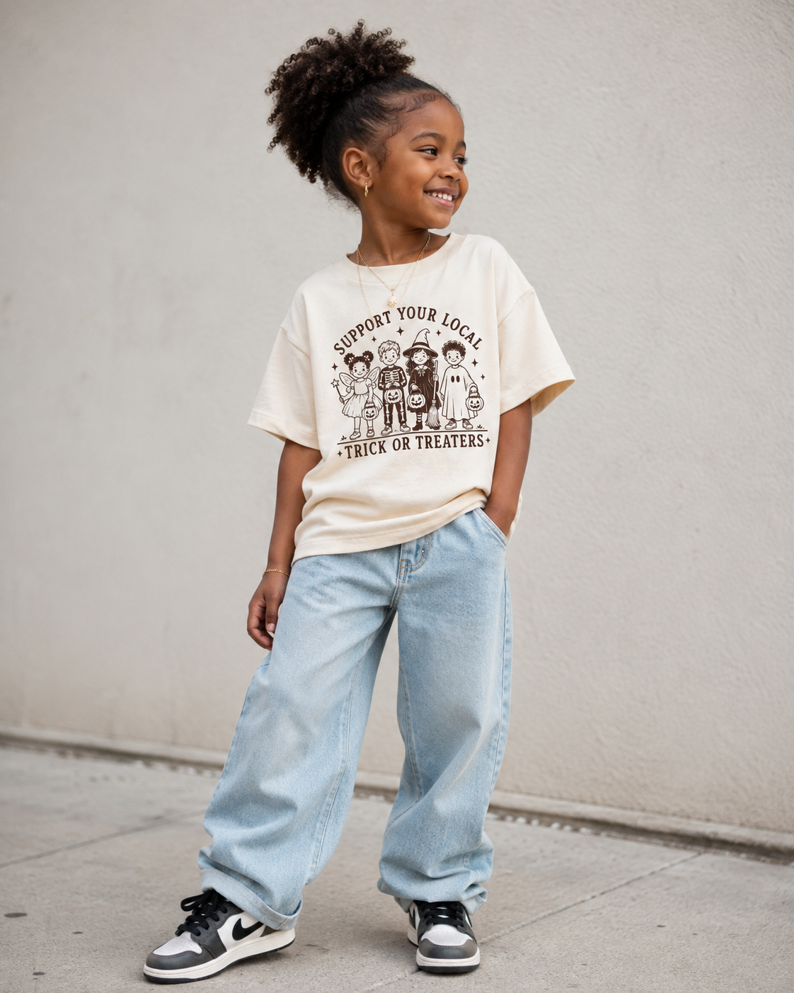 Support Your Local Trick or Treaters Tee SBG Co.
