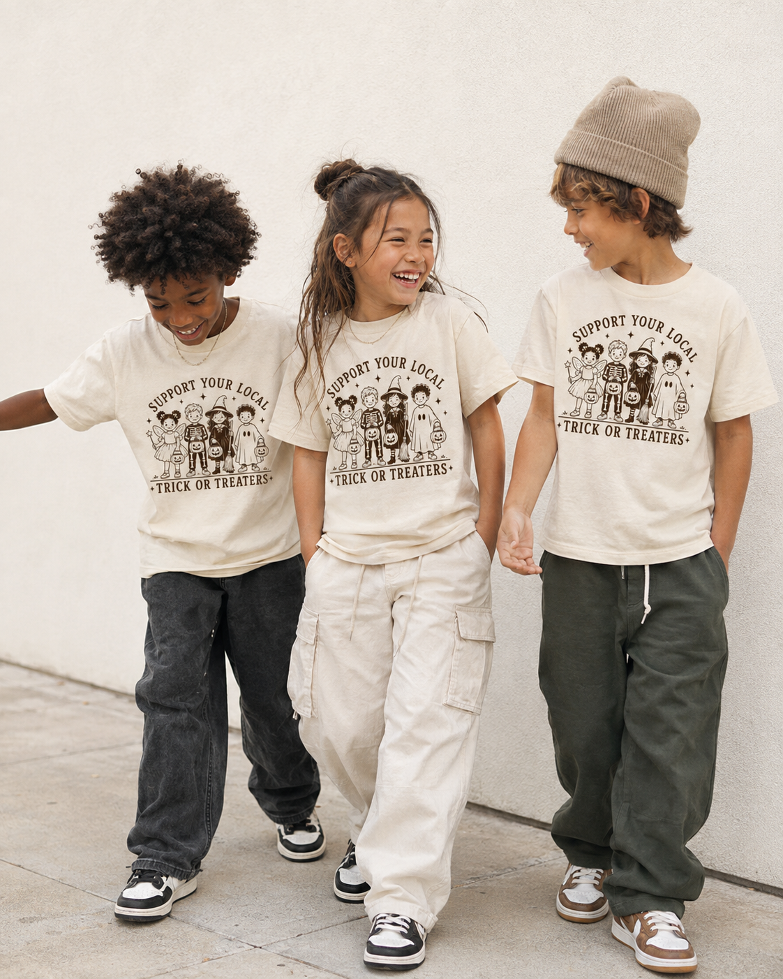 Support Your Local Trick or Treaters Tee SBG Co.