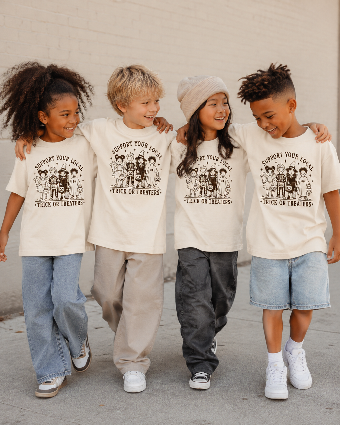 Support Your Local Trick or Treaters Tee SBG Co.