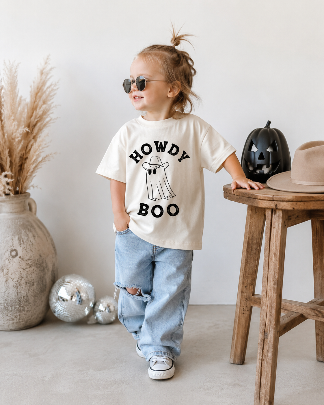 Howdy, Boo Ghost Tee SBG Co.