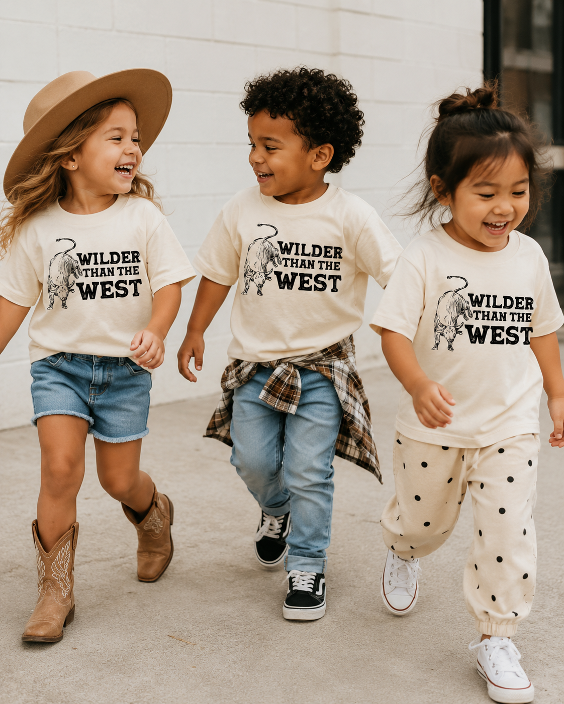 Wilder than the West Kids Tee SBG Co.