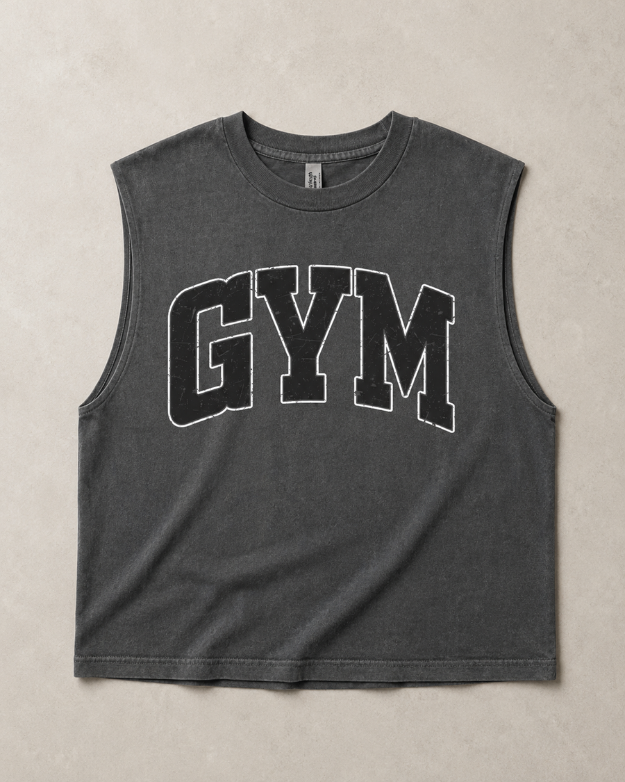 GYM Varsity Muscle Tank SBG Co.