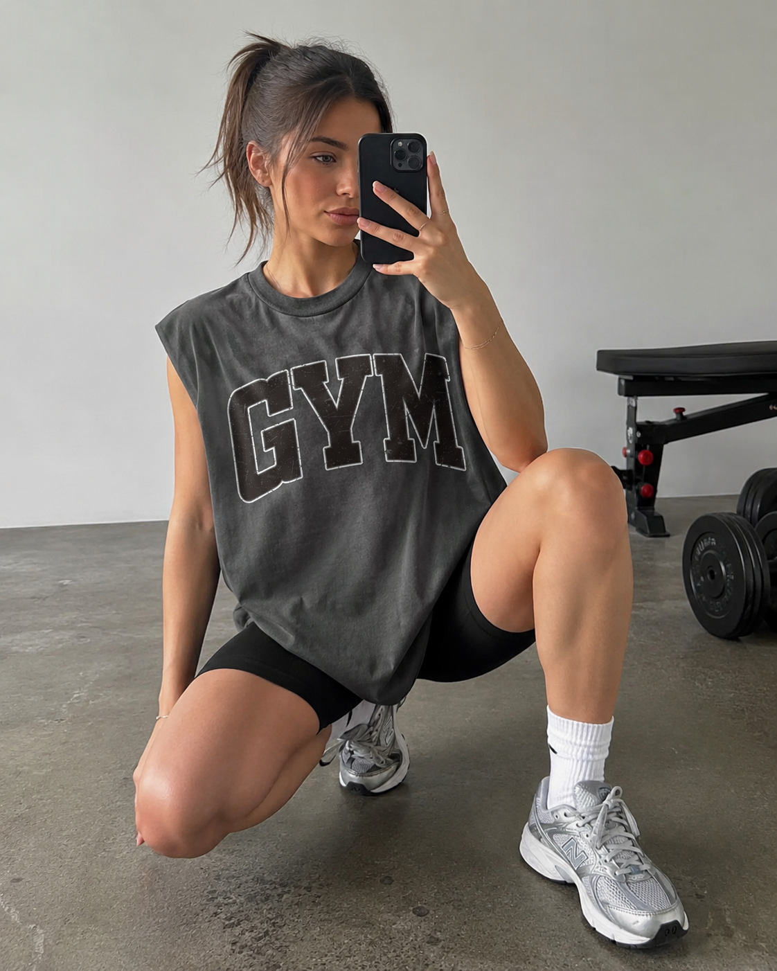 GYM Varsity Muscle Tank SBG Co.