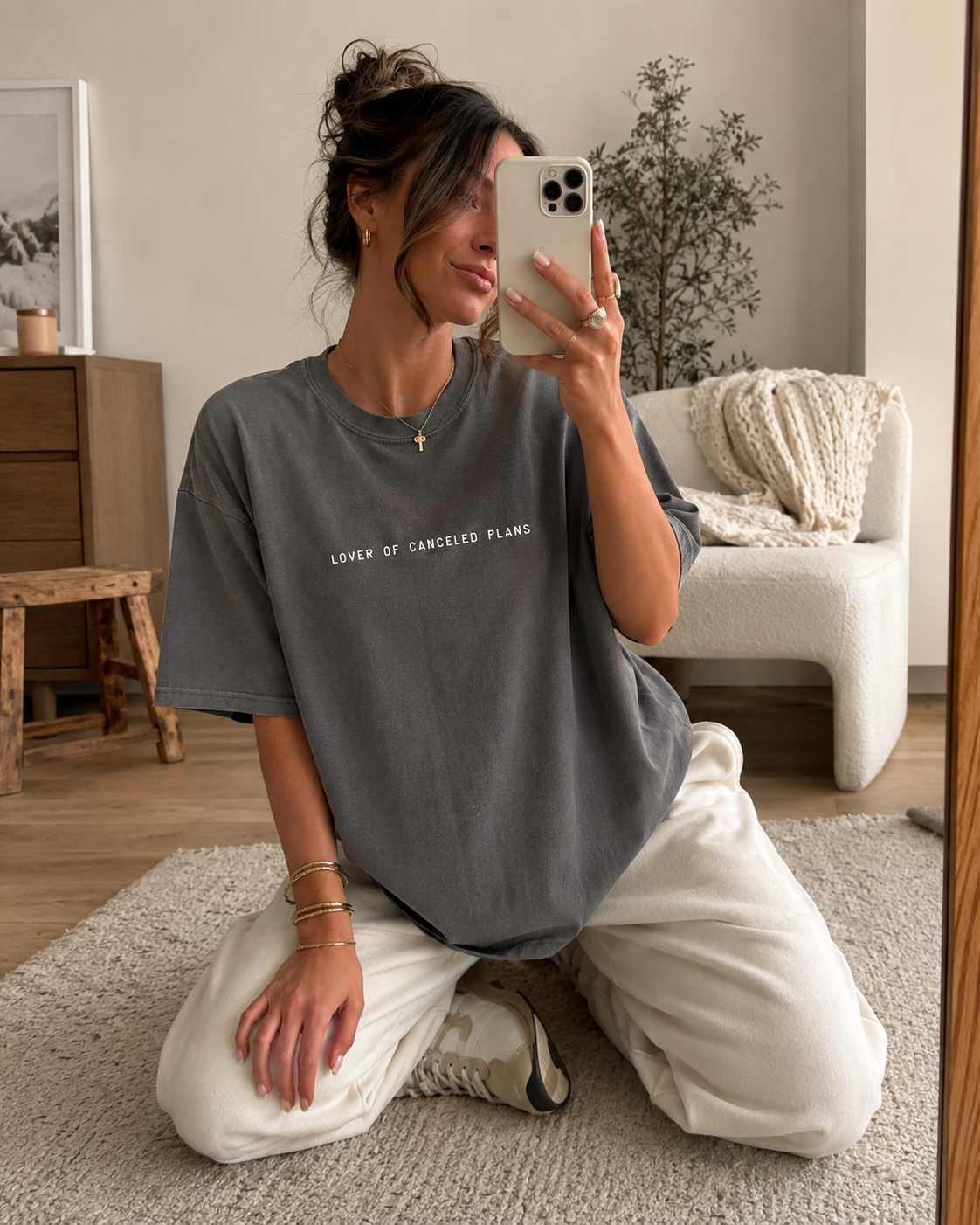 Lover of Canceled Plans Minimal Tee SBG Co.