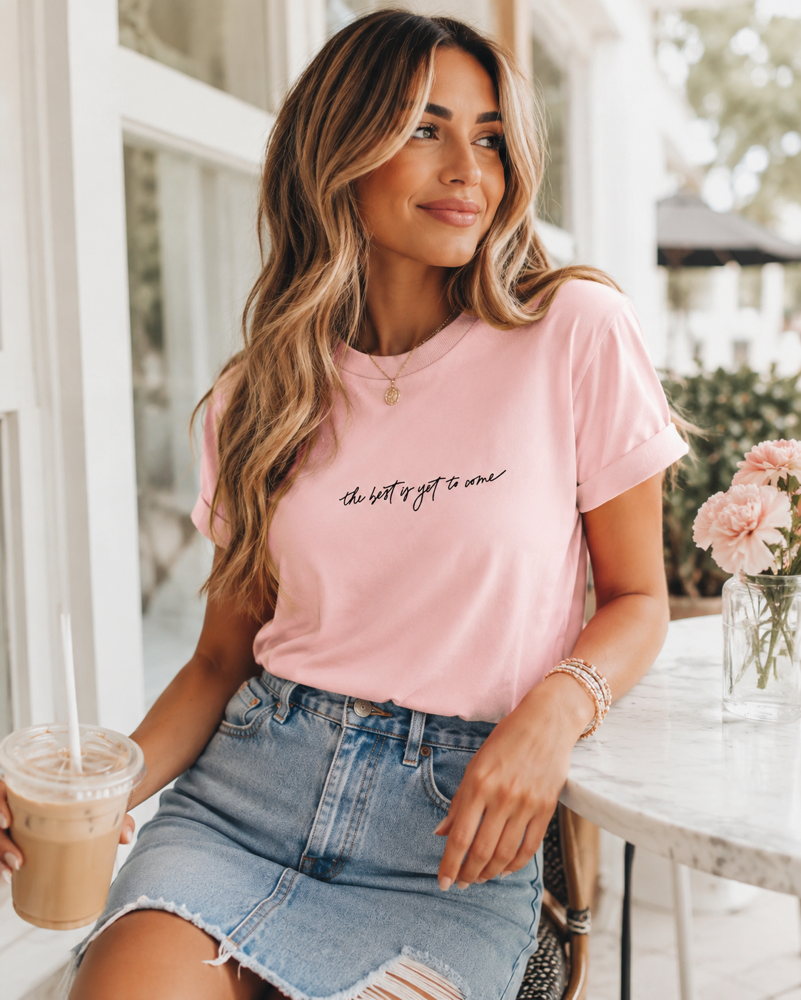 the best is yet to come tee - Final Sale Saved by Grace Co.