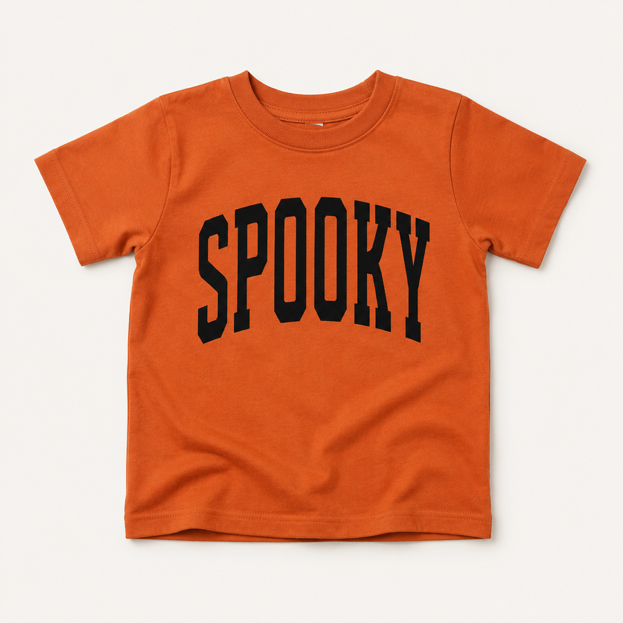 SPOOKY Varsity Kids Tee SBG Co.