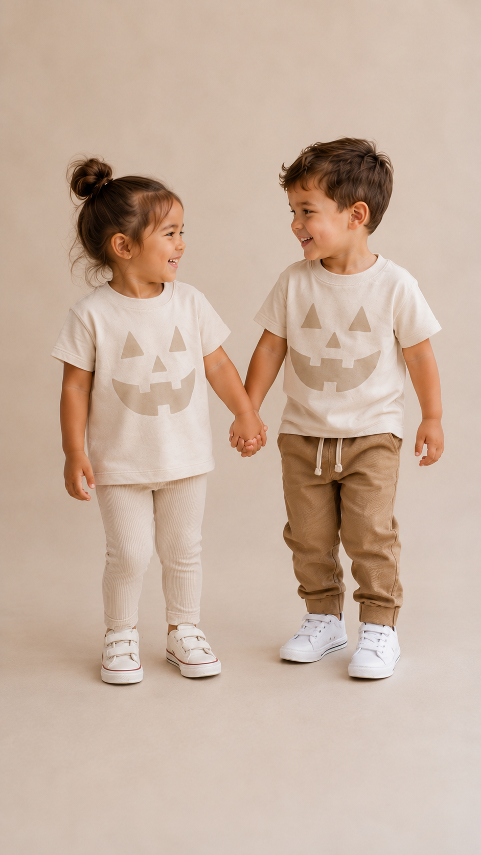 Jack-O-Lantern Neutral Kids Tee SBG Co.