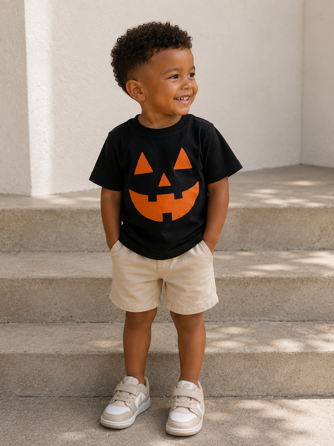 Jack-O-Lantern Tee Saved by Grace Co.