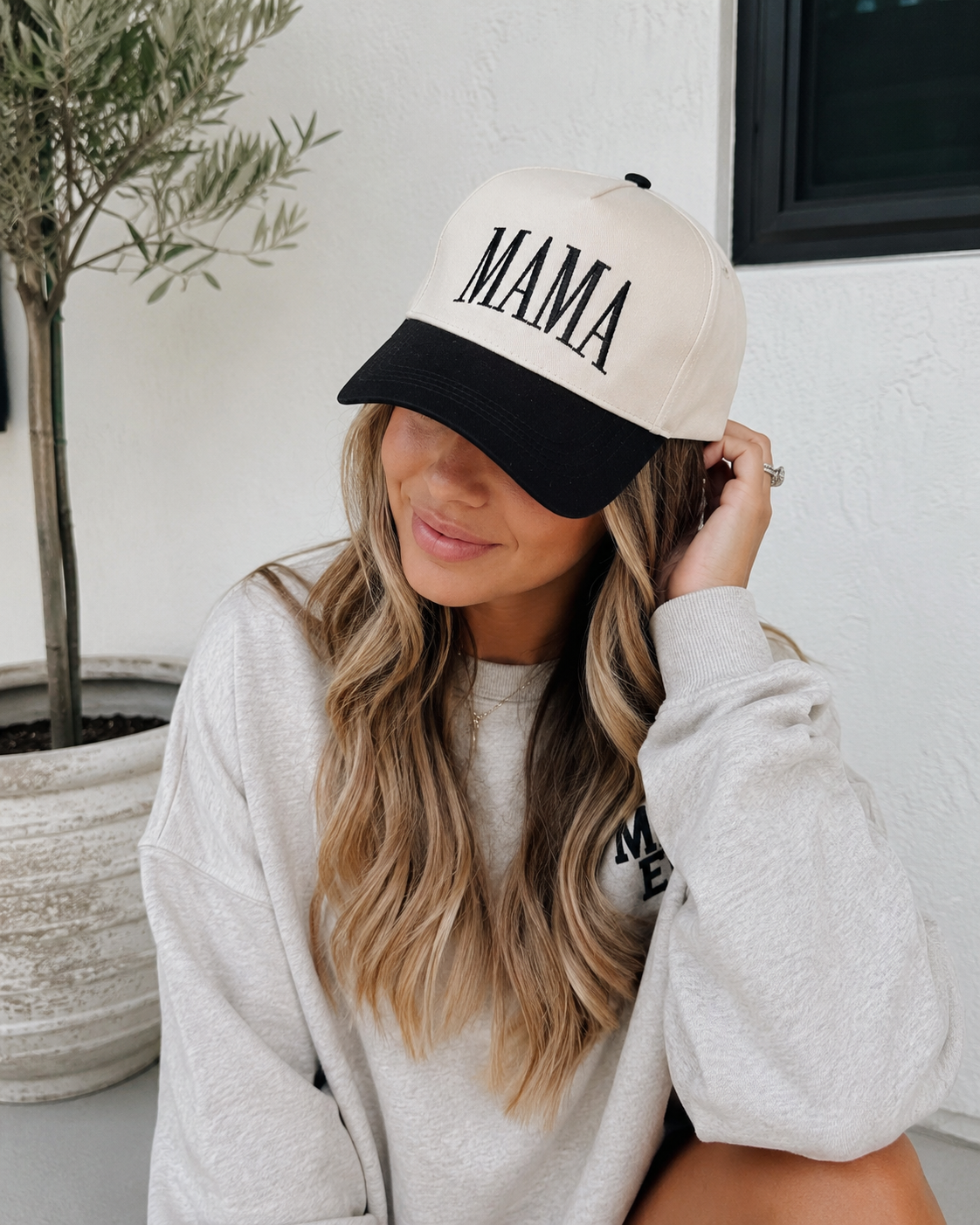 MAMA Embroidered Cap Saved by Grace Co.