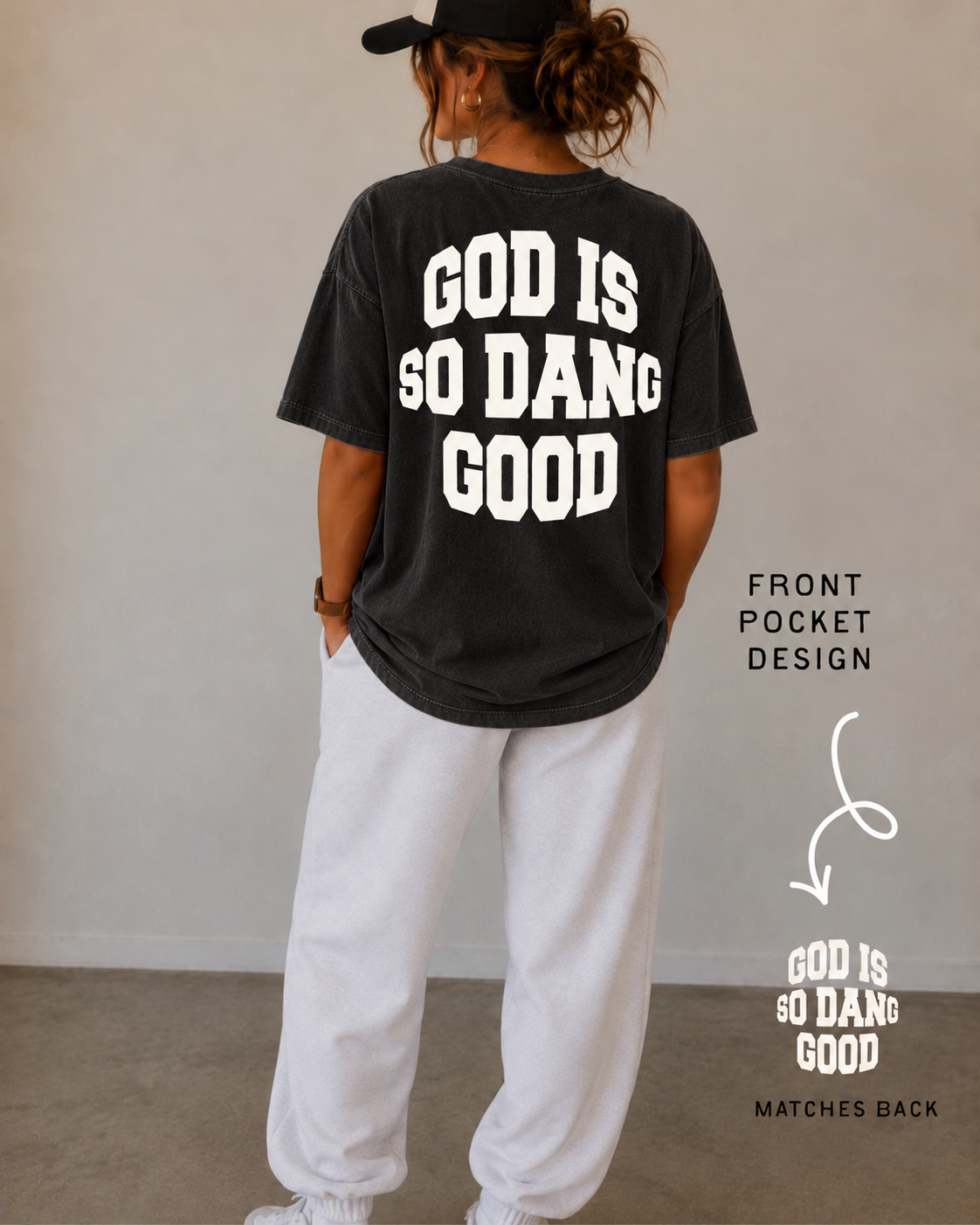 God is so Dang Good Varsity Tee SBG Co.