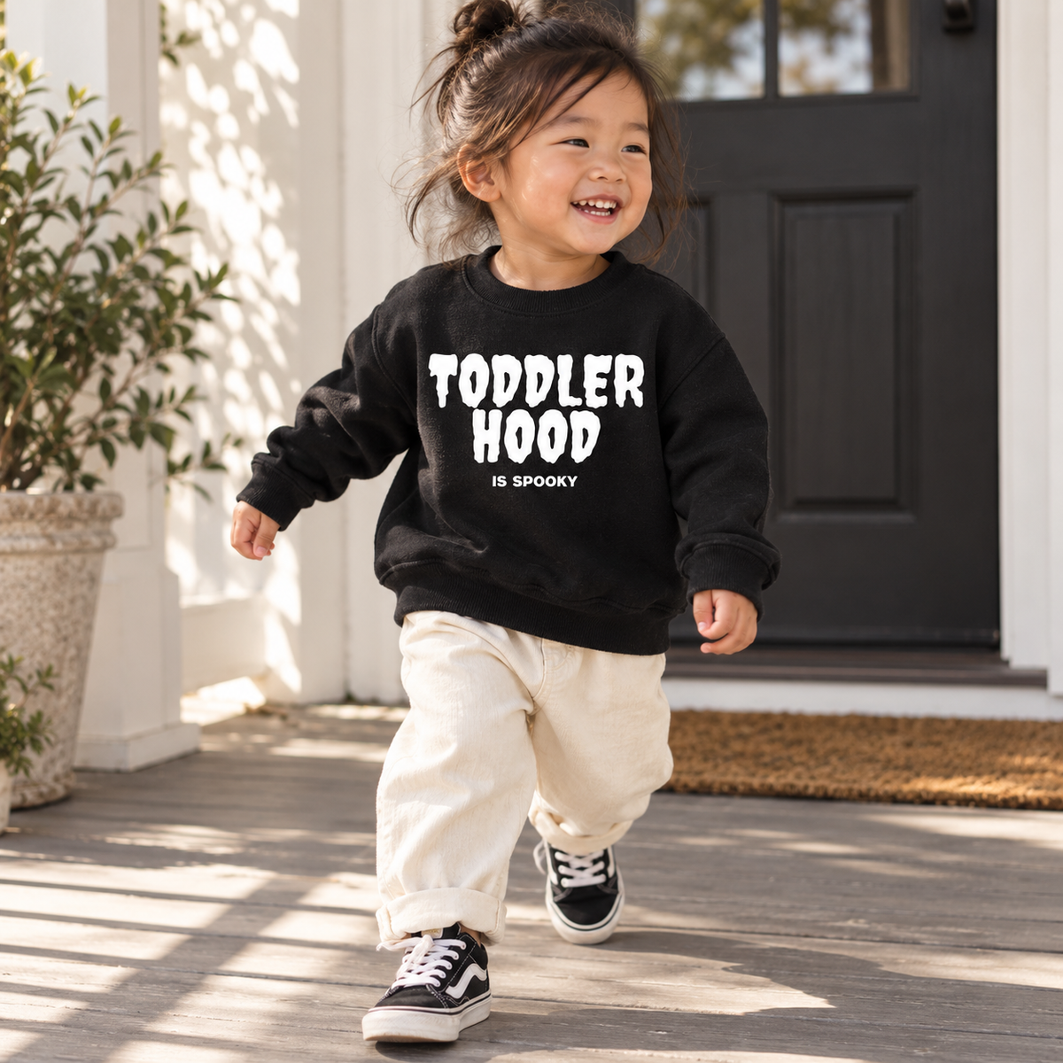 Toddlerhood Is Spooky Kids Halloween Tee &amp; Sweatshirt SBG Co.