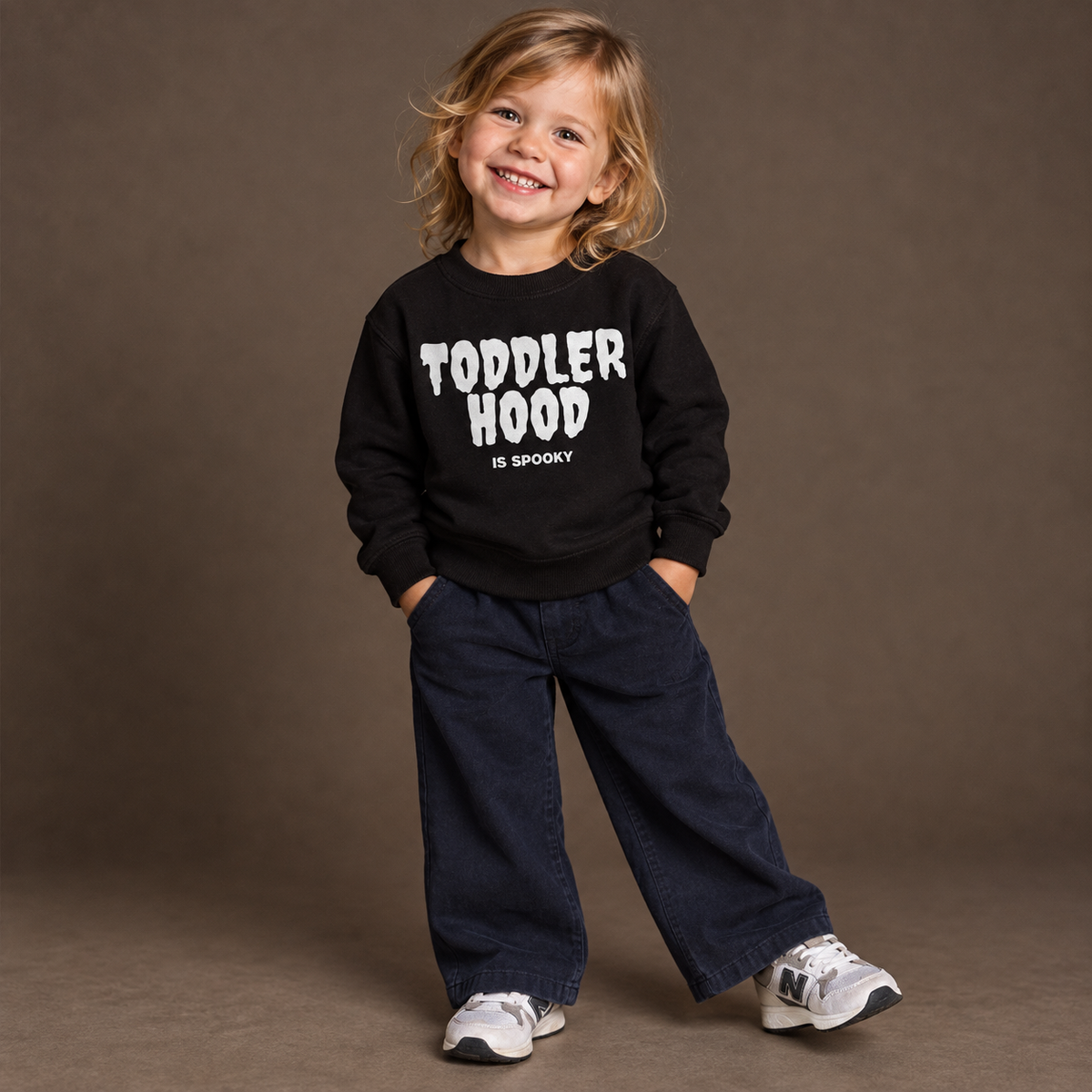 Toddlerhood Is Spooky Kids Halloween Tee &amp; Sweatshirt SBG Co.