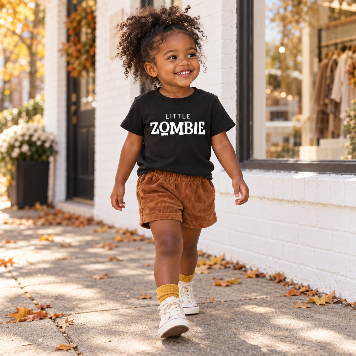 Little Zombie Kids Halloween Tee &amp; Sweatshirt SBG Co.
