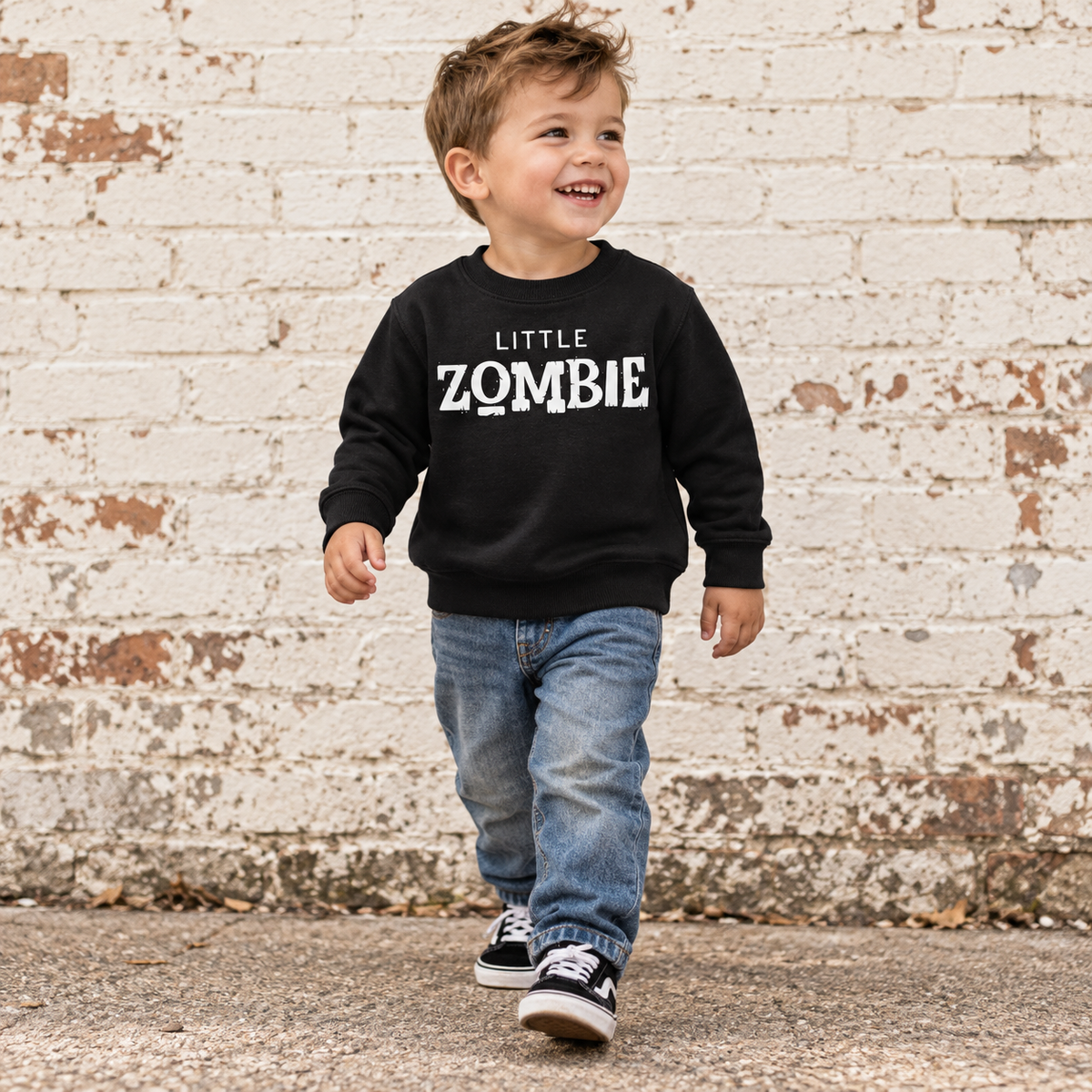 Little Zombie Kids Halloween Tee &amp; Sweatshirt SBG Co.