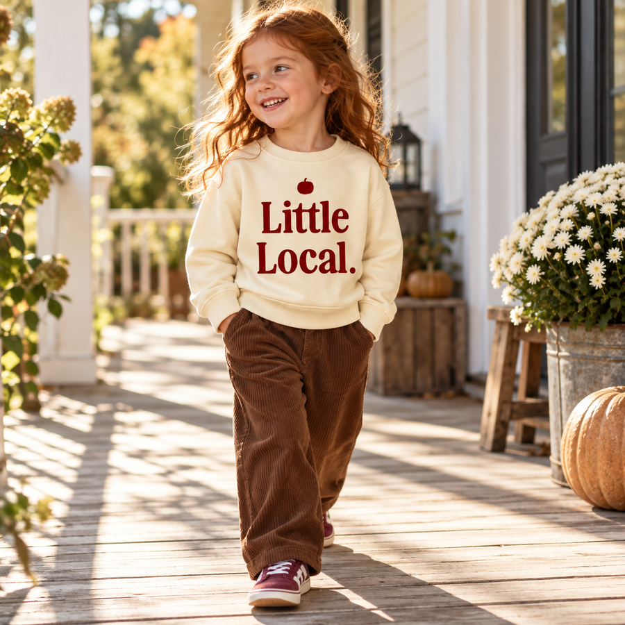 Little Local Pumpkin  Tee & Sweatshirt SBG Co.