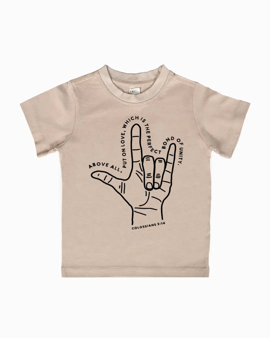 Colossians 3:14 Kids Tee SBG Co.