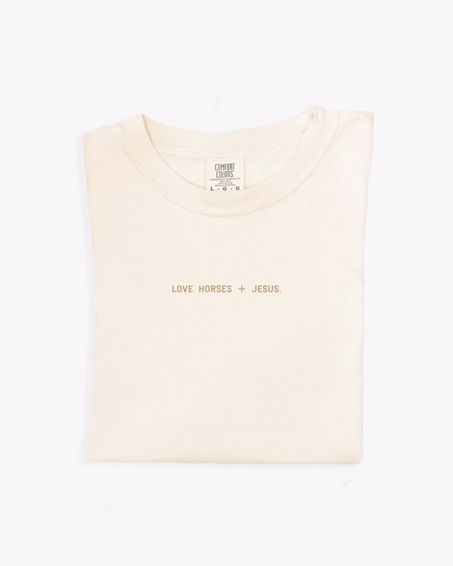 Love Horses + Jesus Unisex Tee SBG Co.