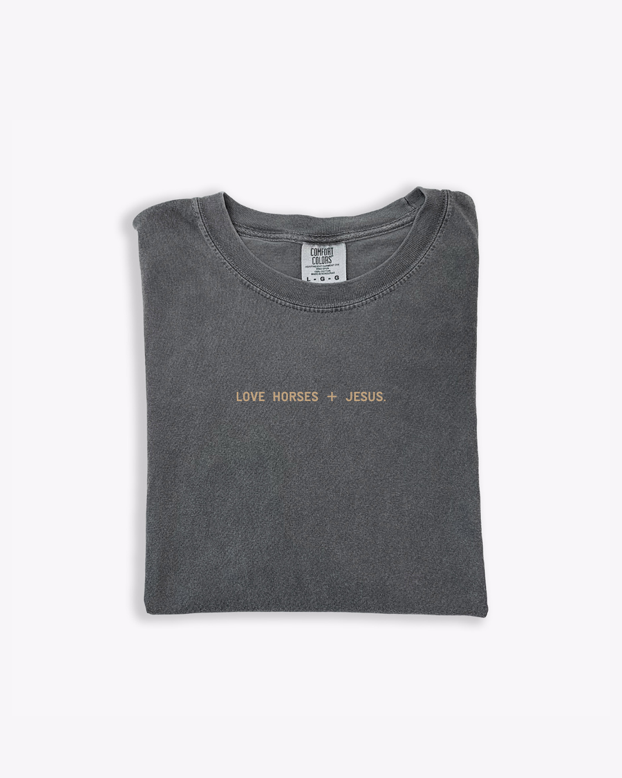 Love Horses + Jesus Unisex Tee SBG Co.