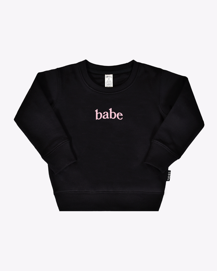Babe Minimal Kids Pullover - See Matching Mama SBG Co.