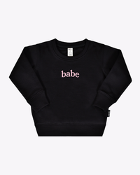 Babe Minimal Kids Pullover - See Matching Mama