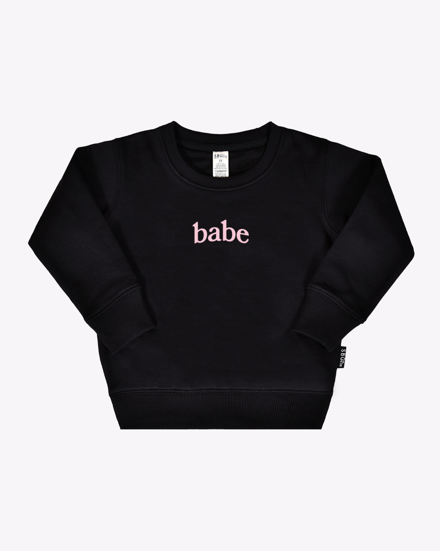Babe Minimal Kids Pullover - See Matching Mama SBG Co.