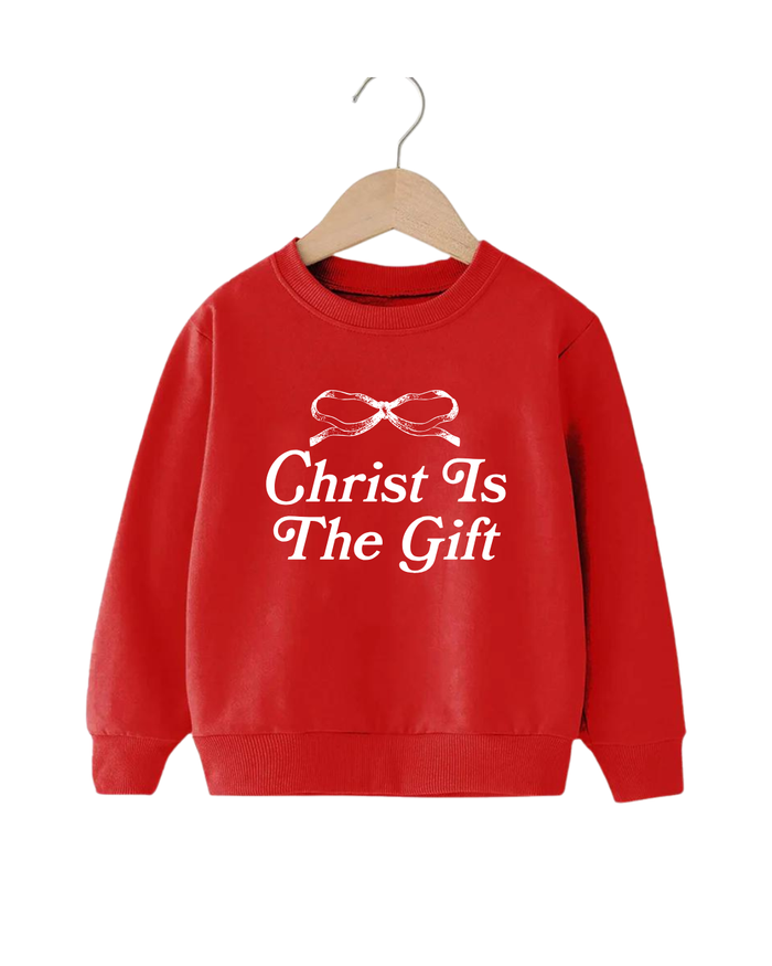 Christ is the Gift Kids Pullover SBG Co.