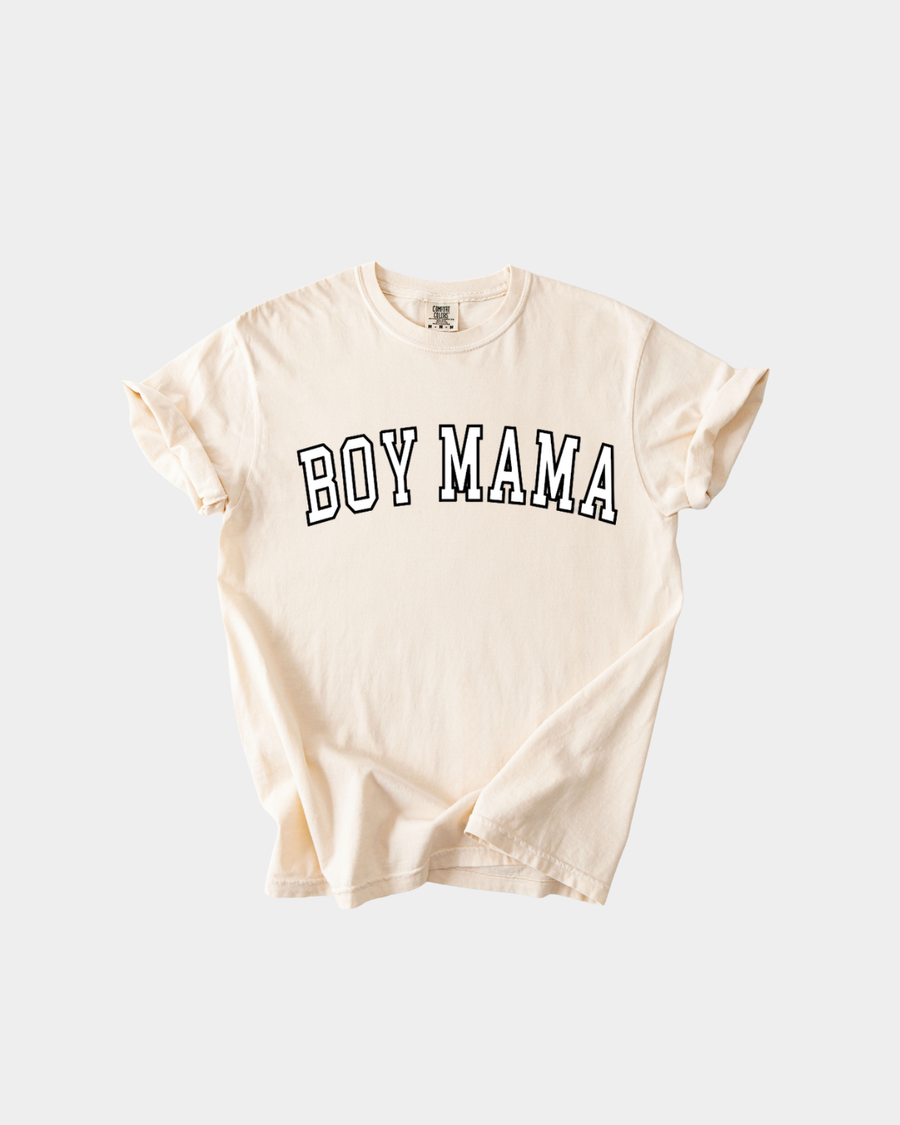 Boy Mama Varsity Relaxed Tee SBG Co.