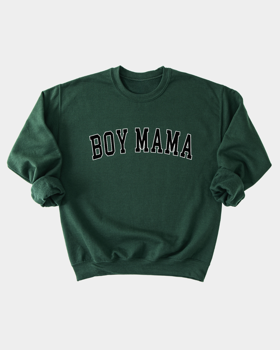 Boy Mama Varsity Pullover SBG Co.
