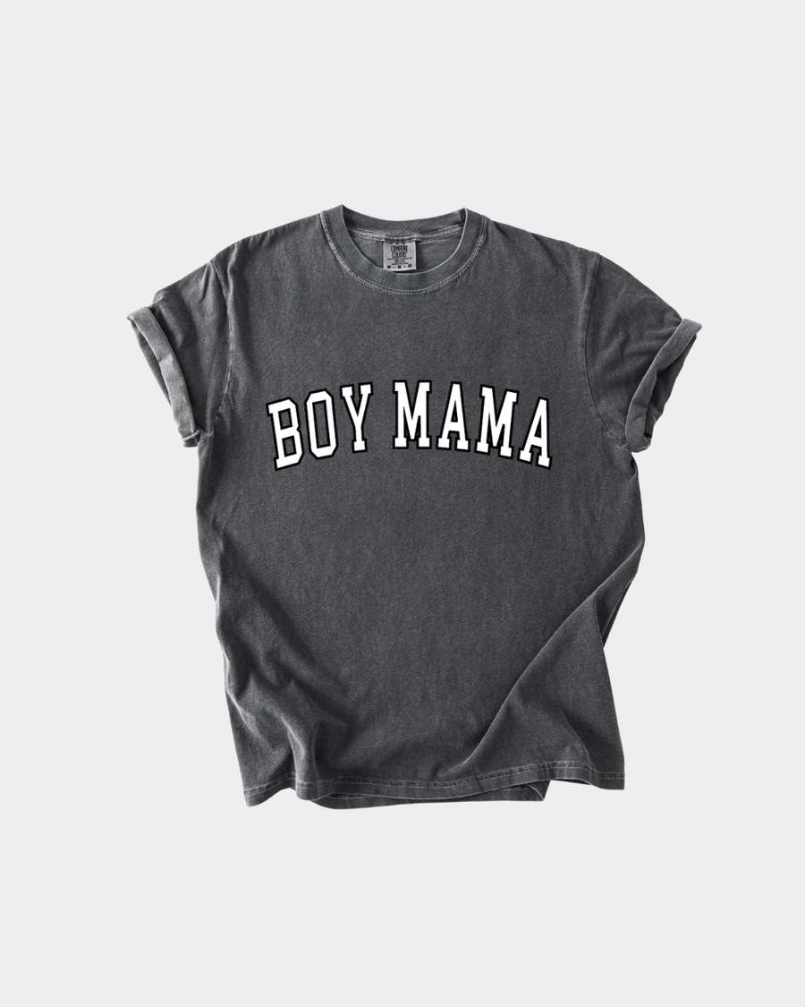 Boy Mama Varsity Relaxed Tee SBG Co.