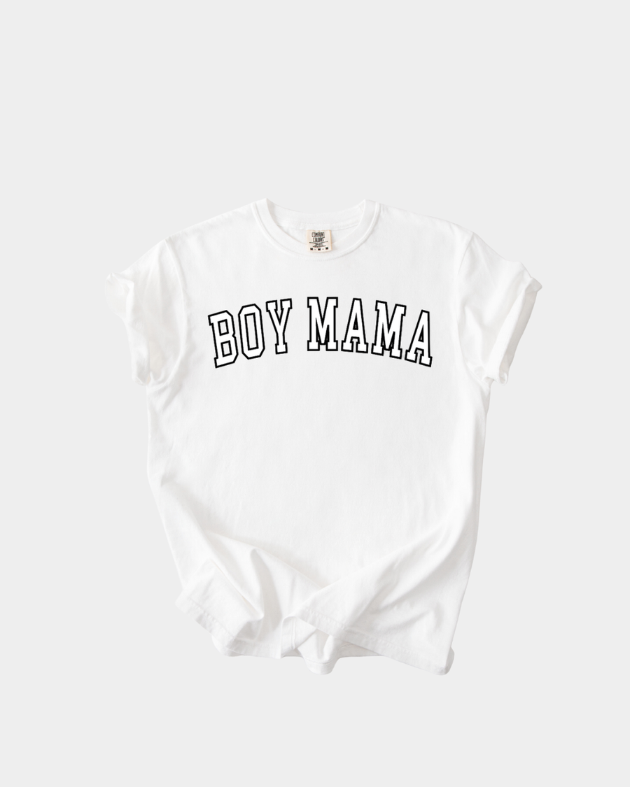 Boy Mama Varsity Relaxed Tee SBG Co.
