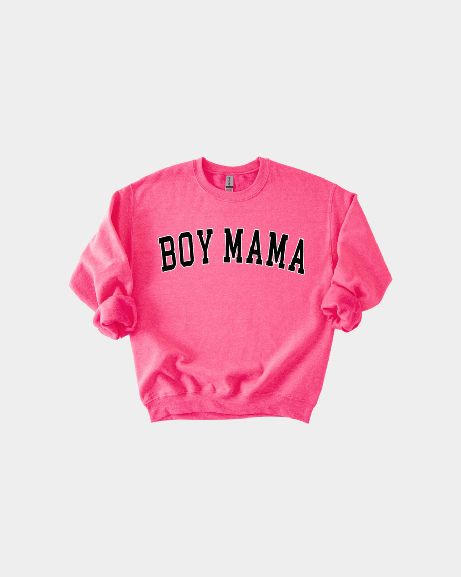 Boy Mama Varsity Pullover SBG Co.