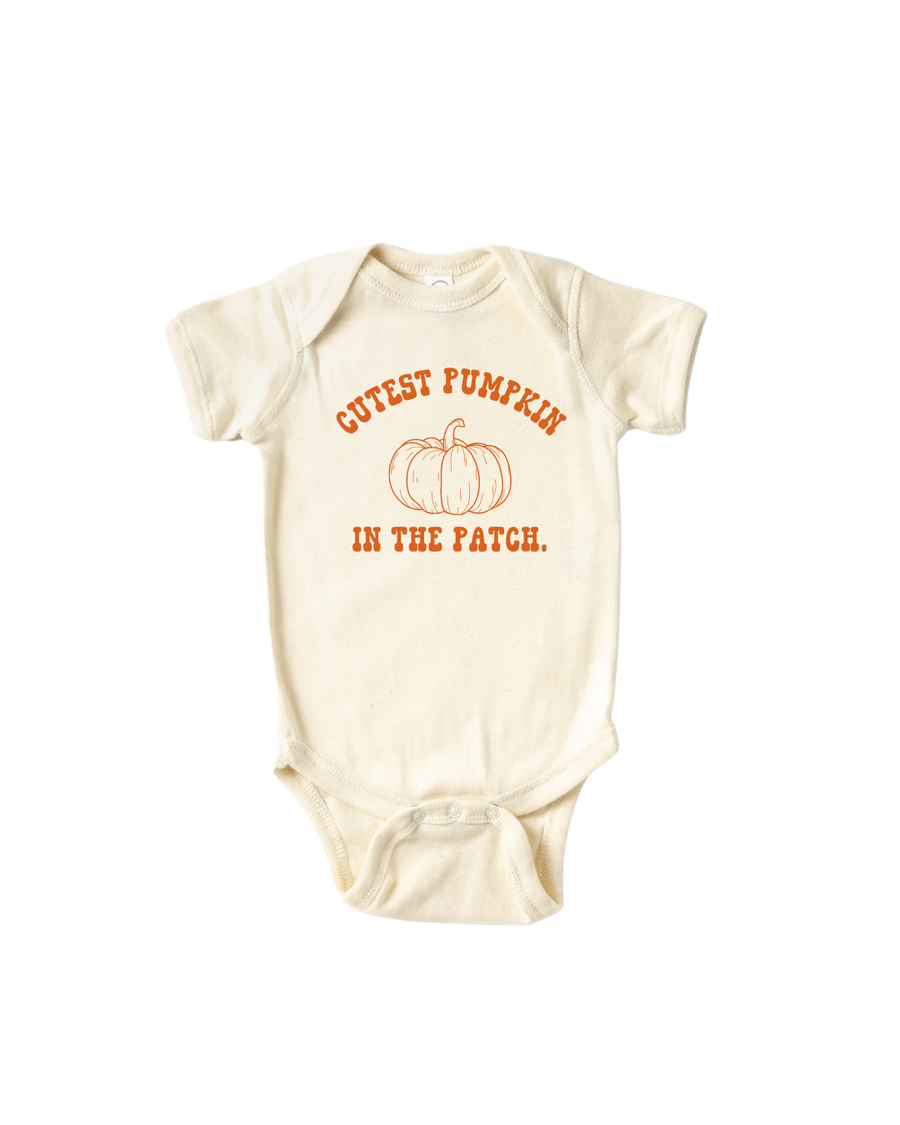 Cutest Pumpkin in the Patch Onesie