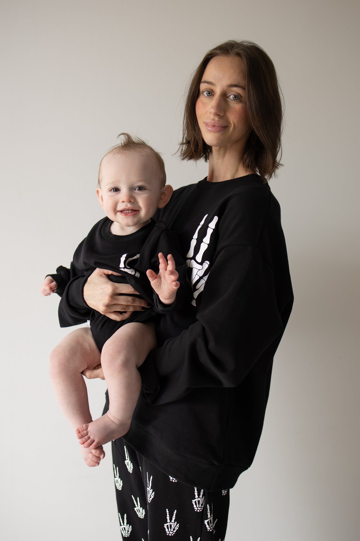 Women's Sweat Set | Midnight Skelly forever french baby