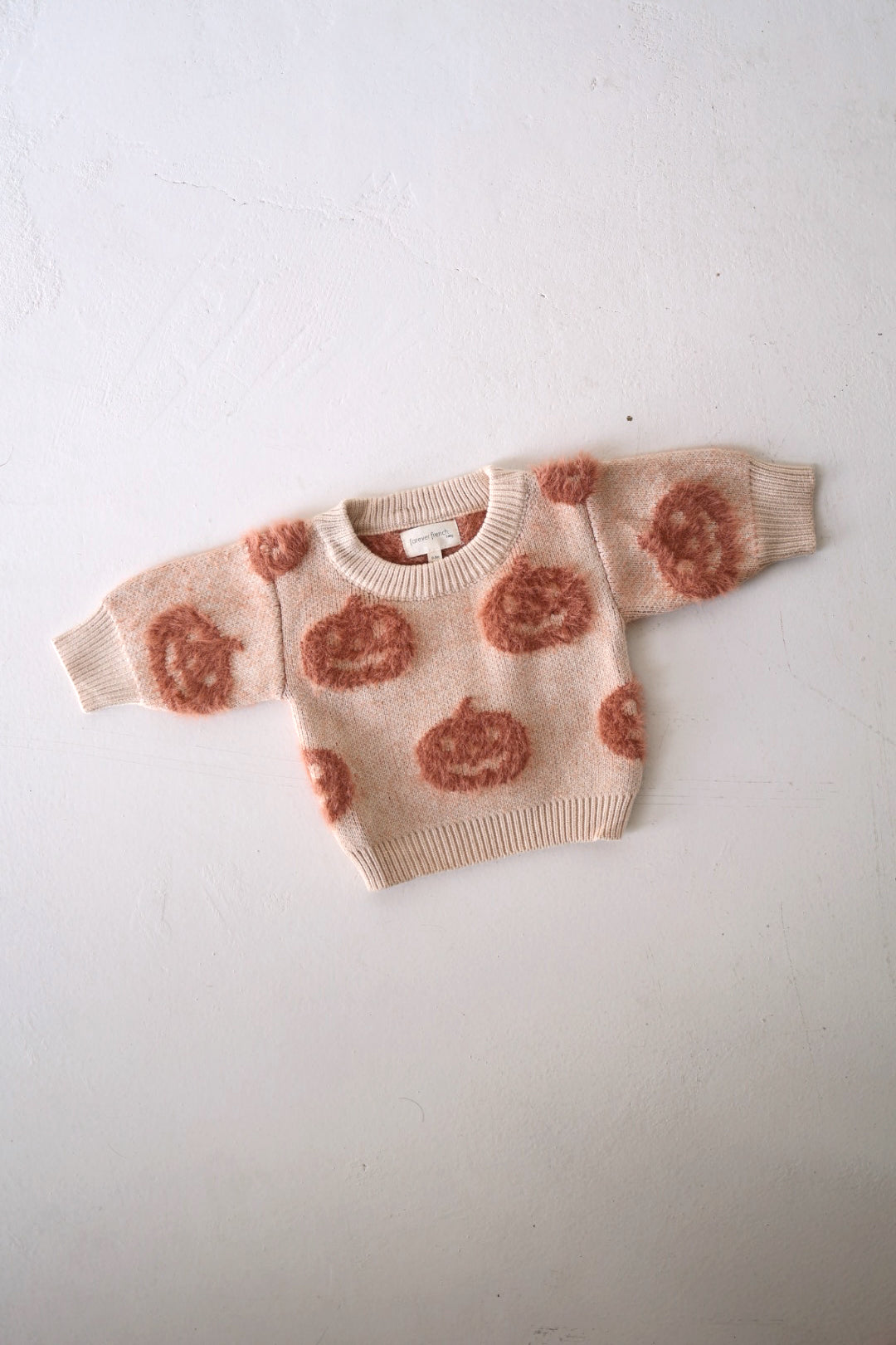 Cozy Sweater | Pumpkin forever french baby