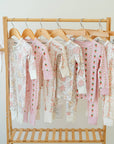 Spring Floral Garland | Two Piece Pajama Set