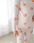 Sweet Peach | Two Piece Pajama Set