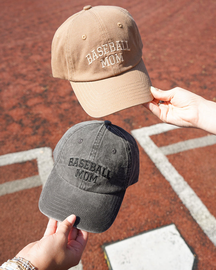 Baseball Mom - Dad Cap KenzKustomz
