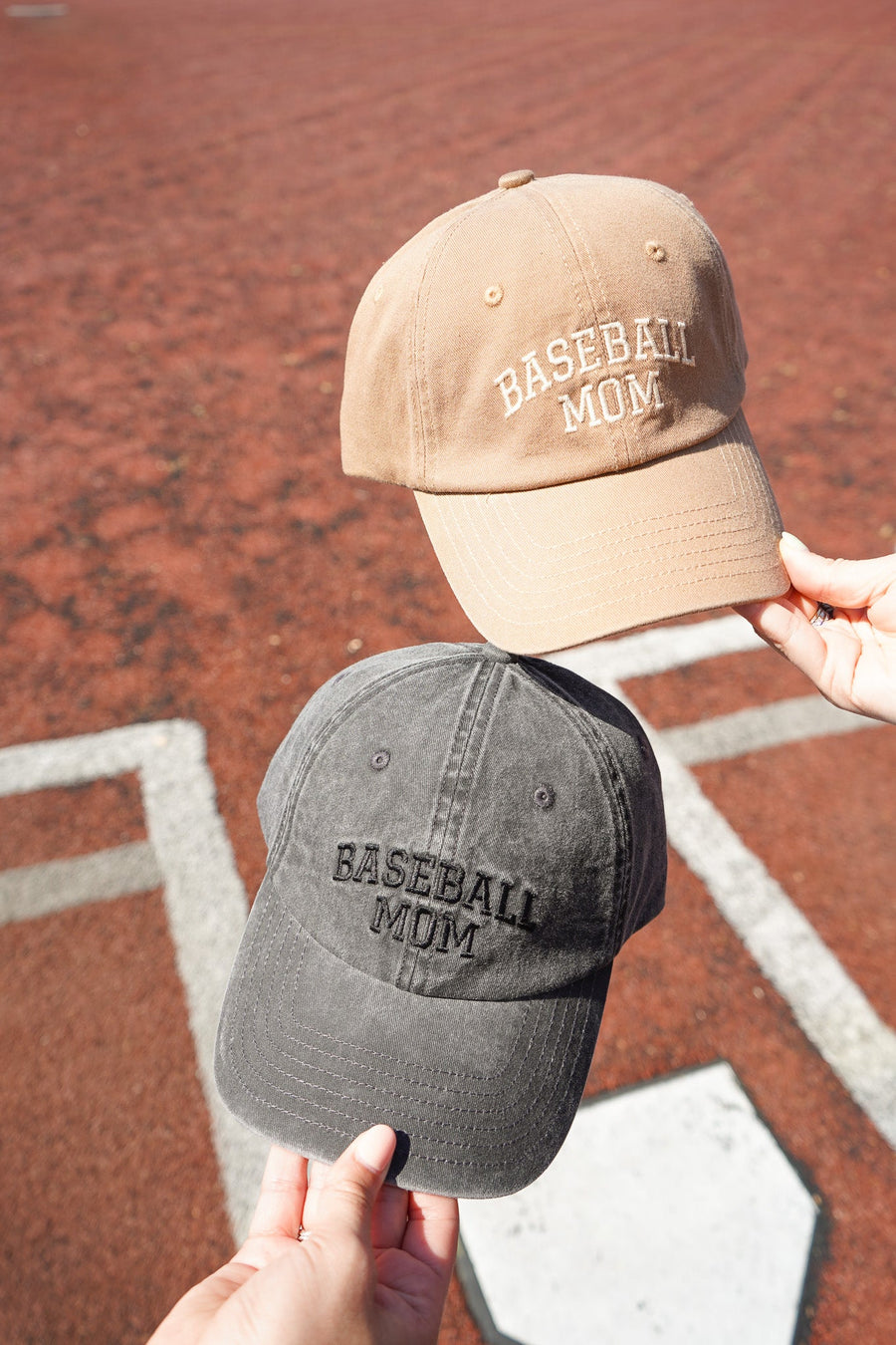 Baseball Mom - Dad Cap KenzKustomz