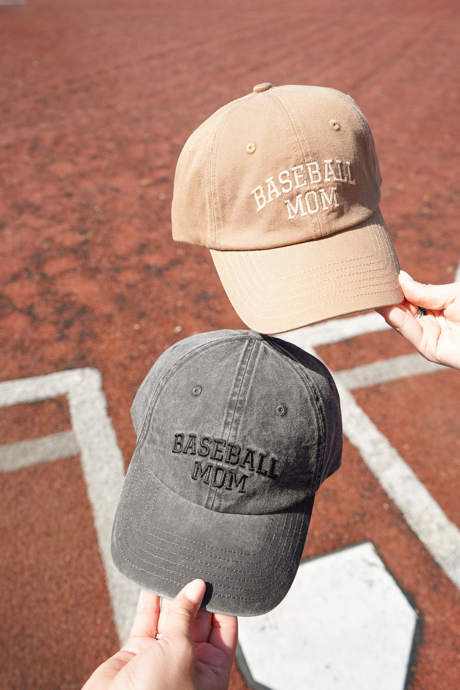 Baseball Mom - Dad Cap KenzKustomz