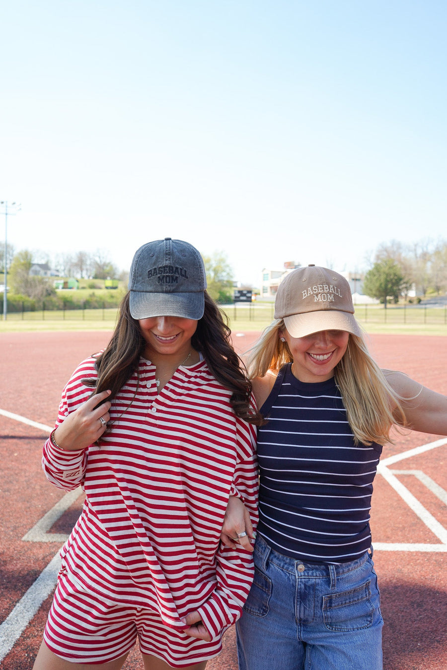 Baseball Mom - Dad Cap KenzKustomz