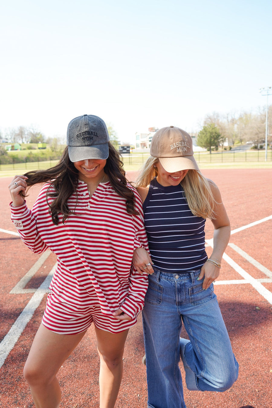 Baseball Mom - Dad Cap KenzKustomz