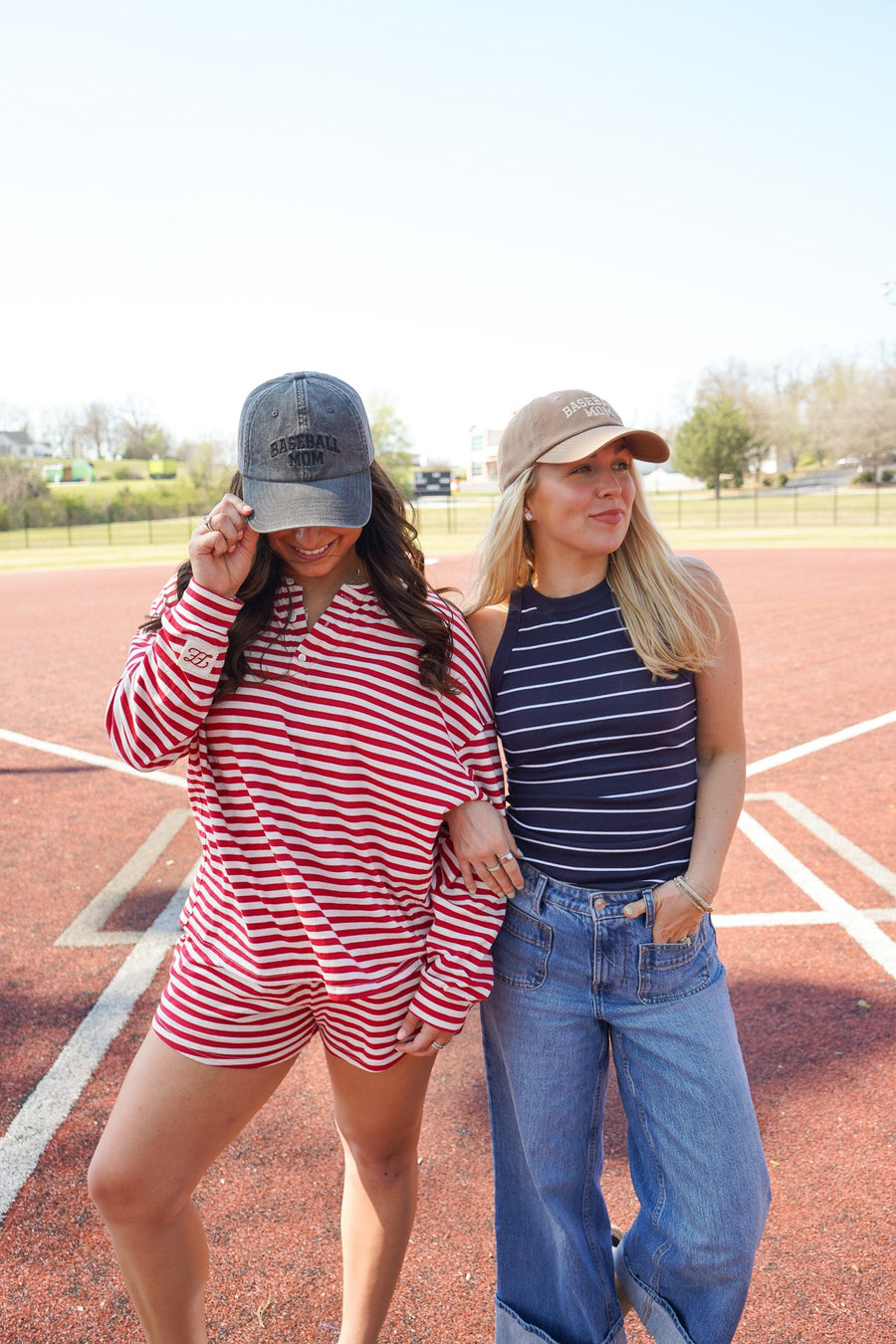 Baseball Mom - Dad Cap KenzKustomz